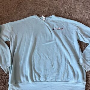 Bella Canvas Sky Blue Fleece Sweatshirt